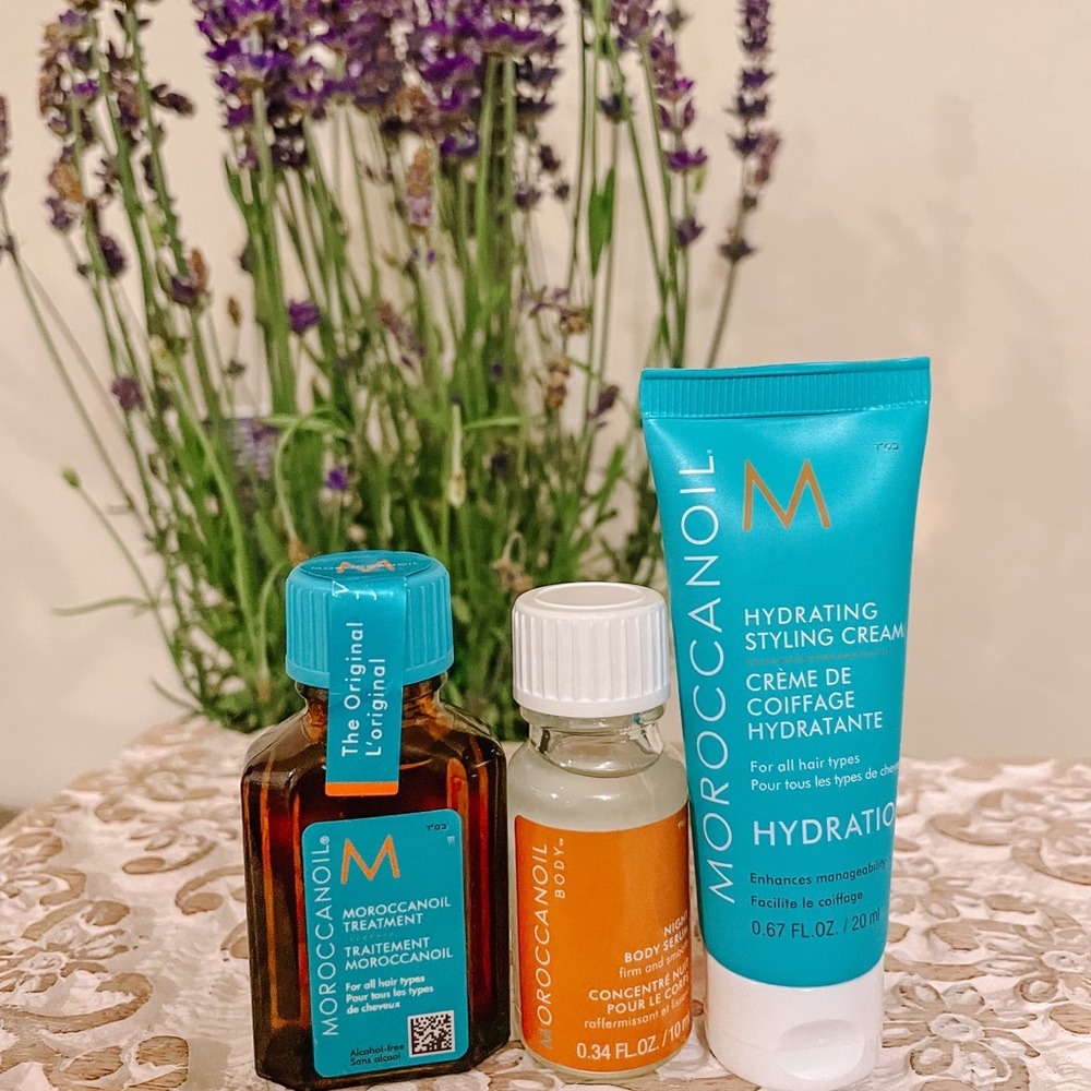 Moroccan oil hair bundle
